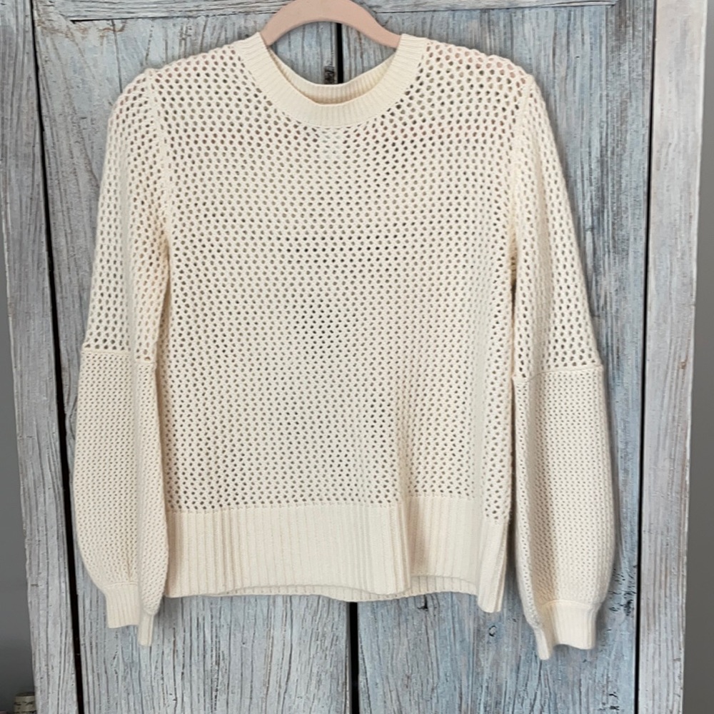 Nordstrom cashmere ivory sweater